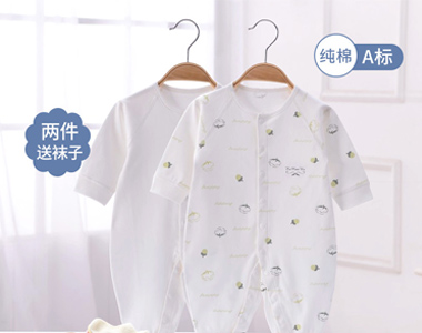 婴儿纯棉服装主图设计